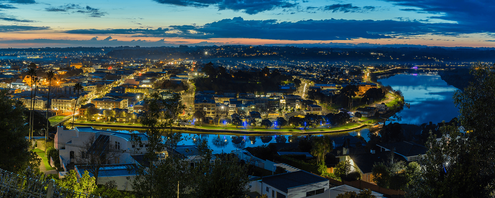 Arial image of Whanganui Burnswick