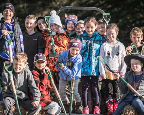 Replant for Tomorrow Coromandel planting day
