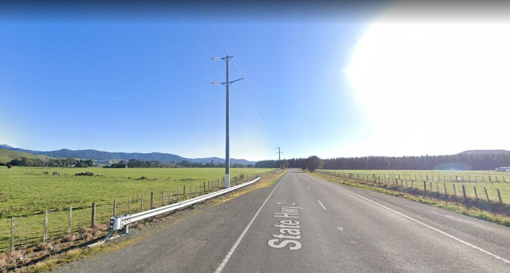 Artist's impression of overhead line